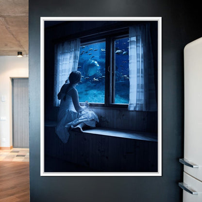 Deep Ocean Canvas Wall Art