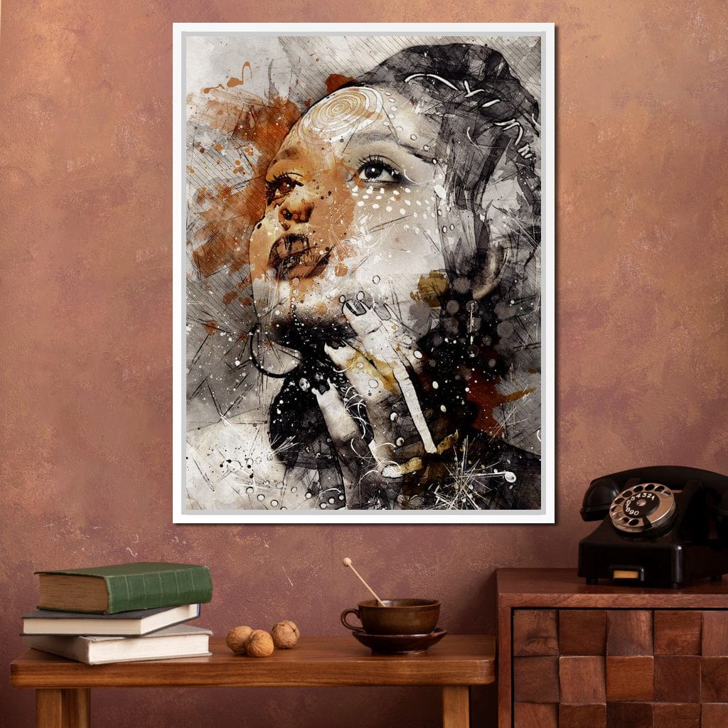Woman Portrait Canvas Wall Art