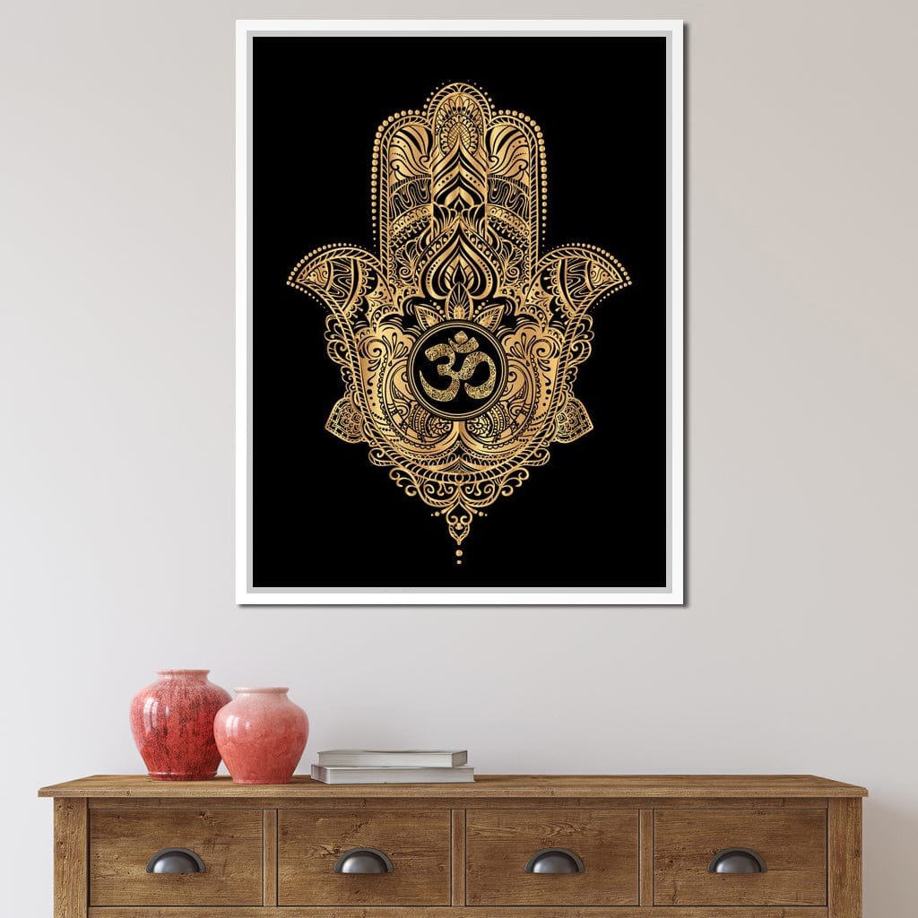 Hand of Fatima Canvas Wall Art