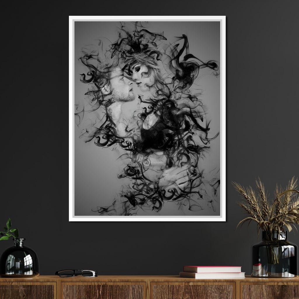 The Smoke Collection 06 Canvas Wall Art