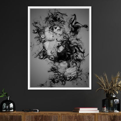 The Smoke Collection 06 Canvas Wall Art