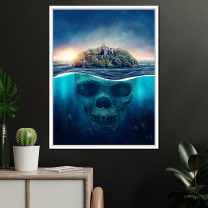 Skull Island Canvas Wall Art