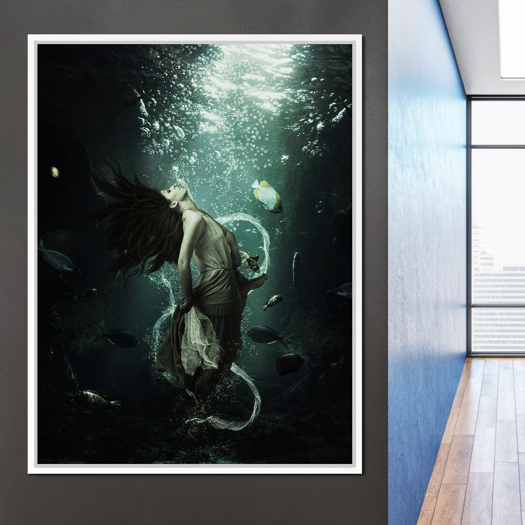 Come With Me Canvas Wall Art