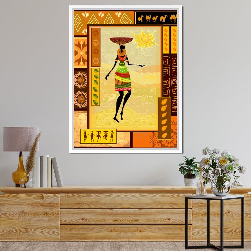 African Art Canvas Wall Art