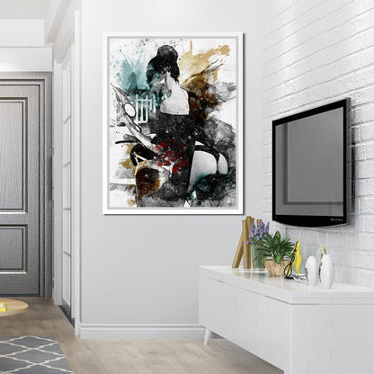 Sensuel a Paris Canvas Wall Art