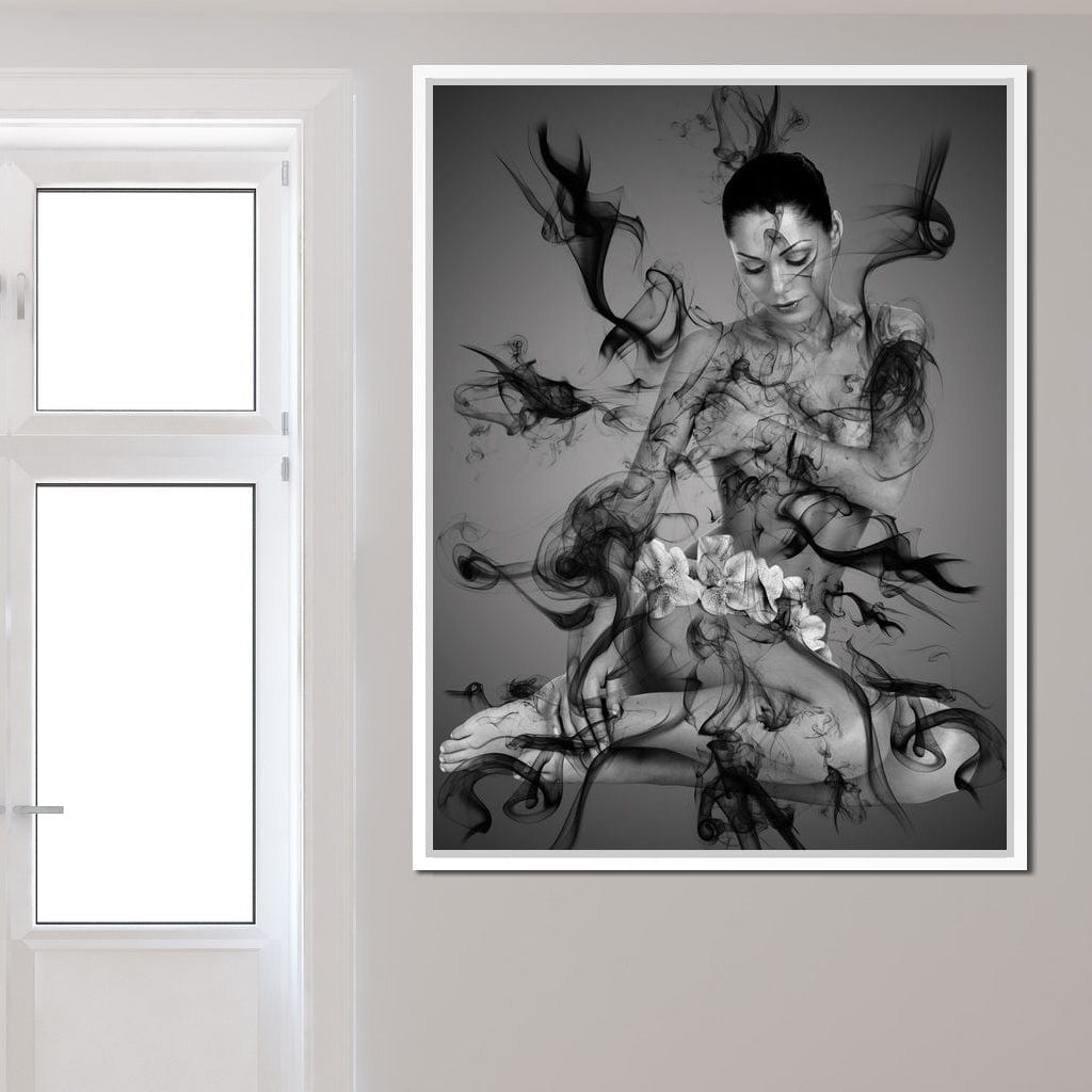 The Smoke Collection 07 Canvas Wall Art