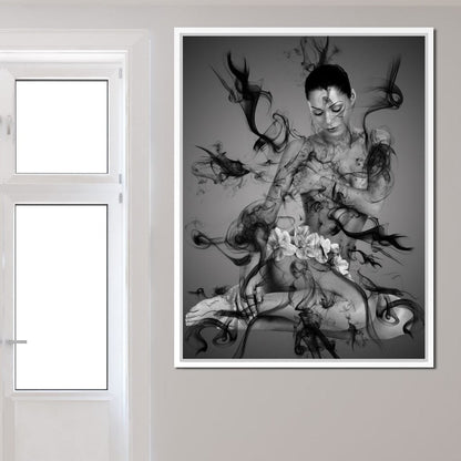 The Smoke Collection 07 Canvas Wall Art