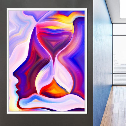 Time Consciousness Canvas Wall Art