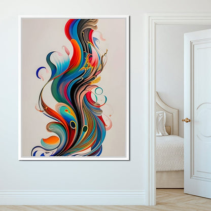 Colorful Contemporary Art 053 Canvas Wall Art