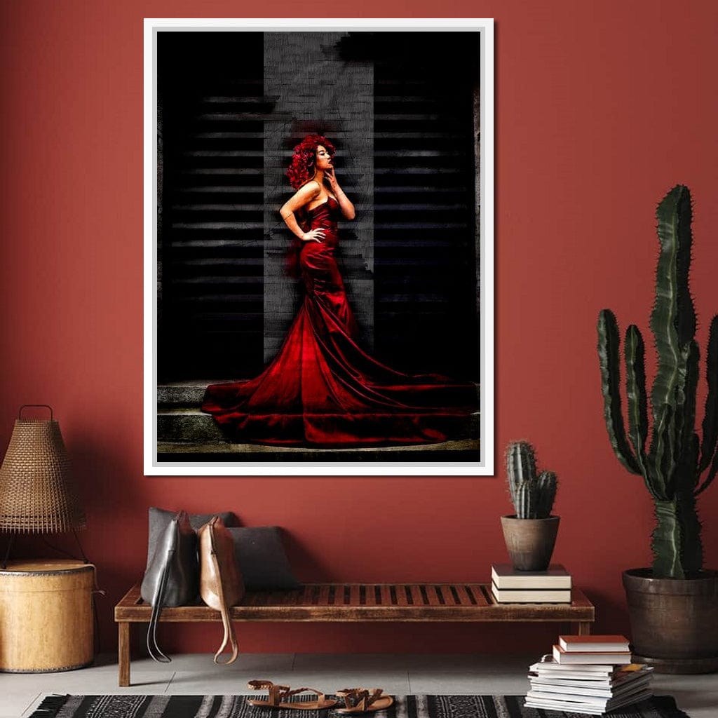 Red Passion Canvas Wall Art