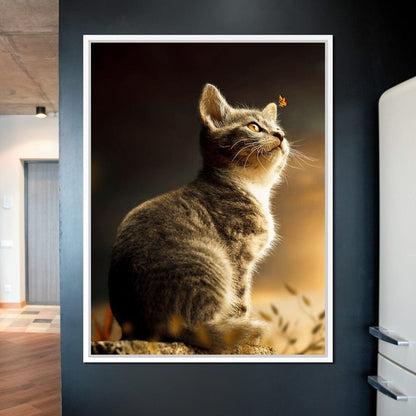 Cat Canvas Wall Art