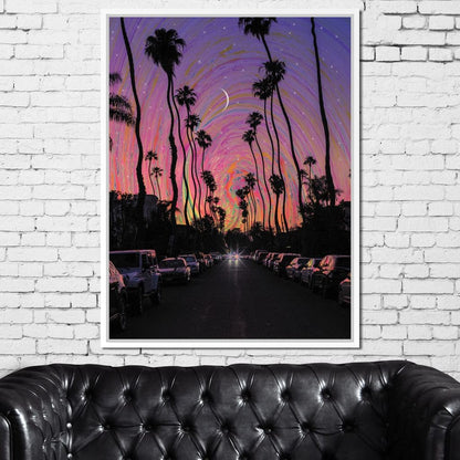 LA Vibes Canvas Wall Art