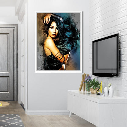 Covered by Beauty Canvas Wall Art