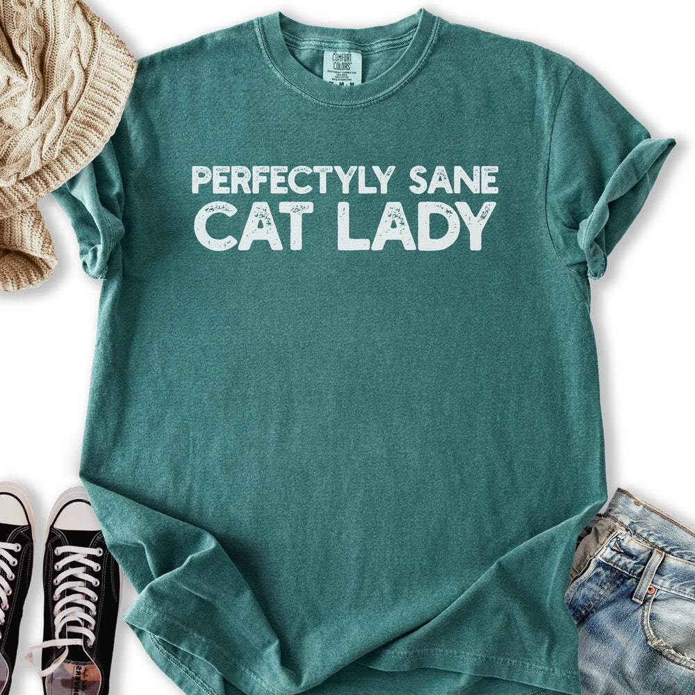 Perfectly Sane Cat Lady Relaxed Tee