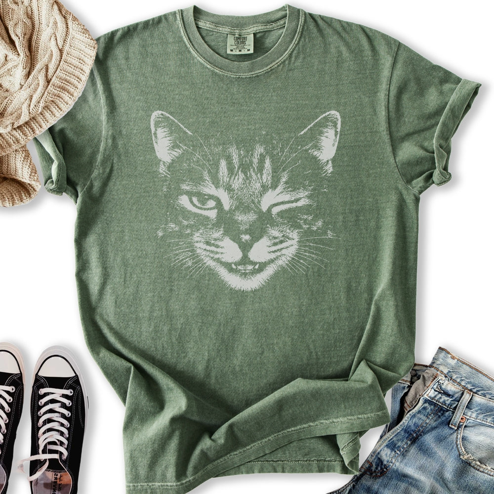 Cat Wink Relaxed Tee