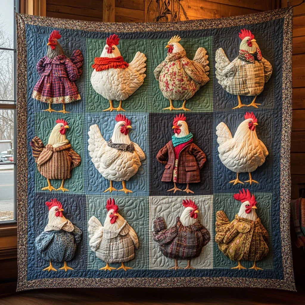 Feather Vogue Quilt Blanket