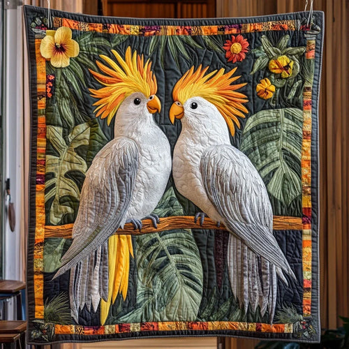 Feathered Bond Quilt Blanket
