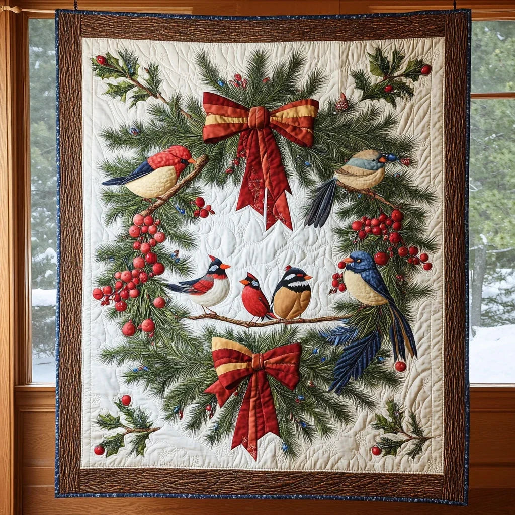 Feathered Cheer Quilt Blanket