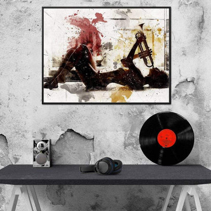 Sexy Sounds Canvas Wall Art