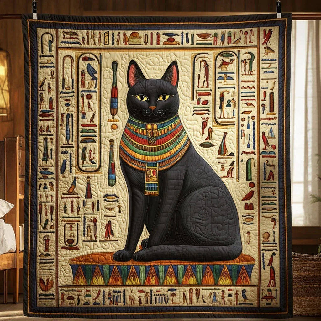 Feline Legacy Quilt Blanket