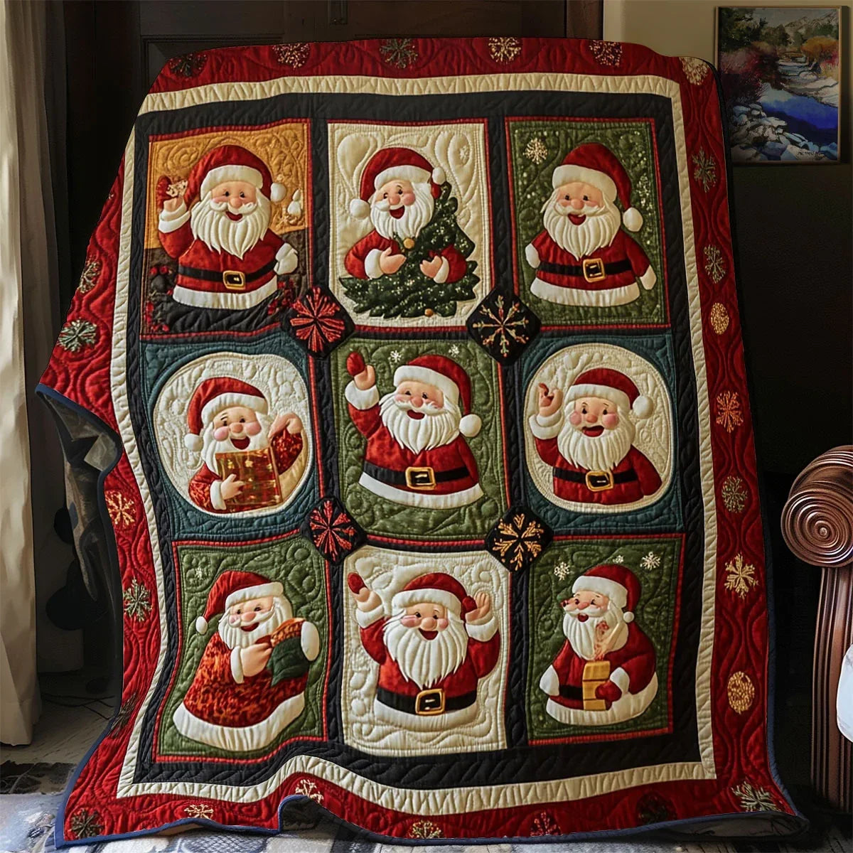 Festive Cheer Quilt Blanket