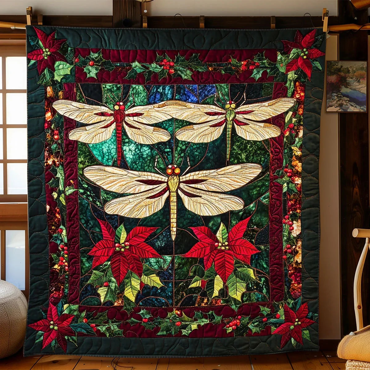 Festive Flutter Quilt Blanket