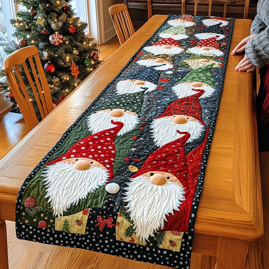 Festive Frolic Quilted Table Runner