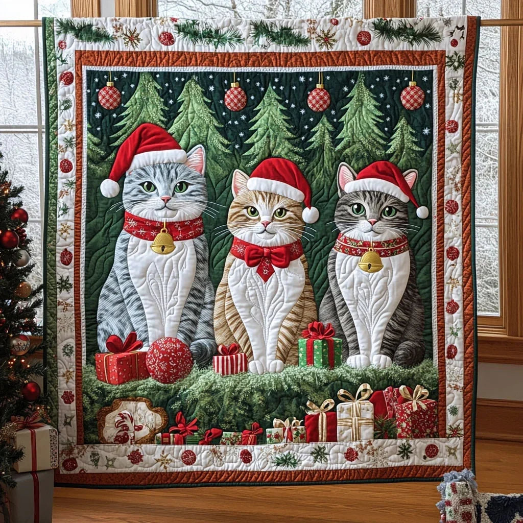 Festive Trio Quilt Blanket