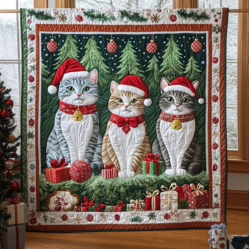Festive Trio Quilt Blanket