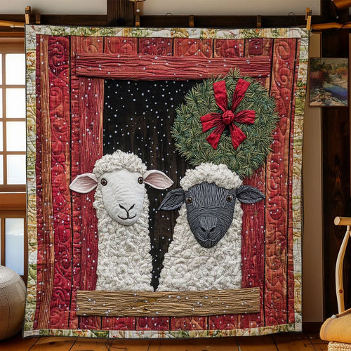 Festive Wool Gather Quilt Blanket