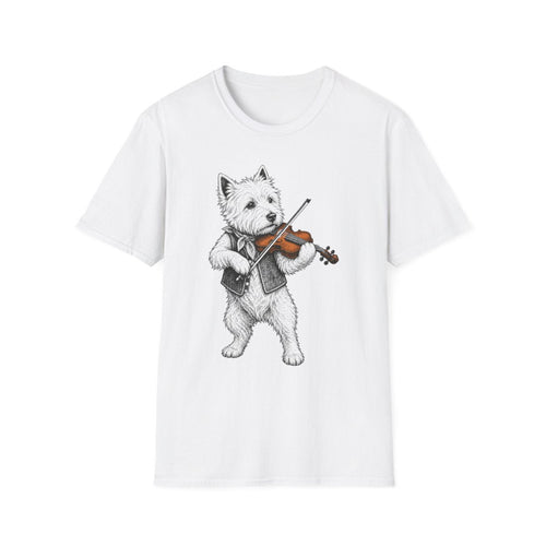 Fiddle Westie Tee
