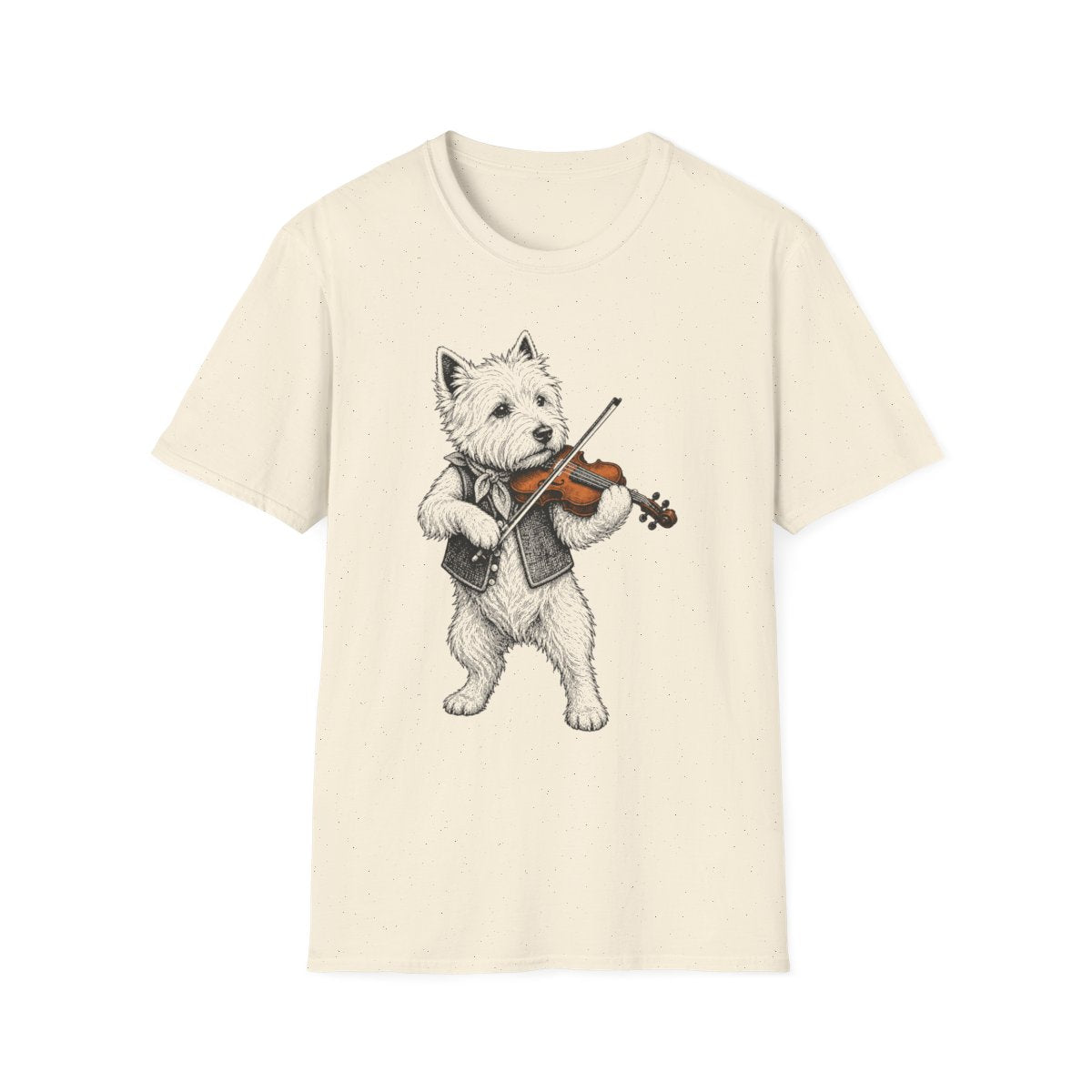 Fiddle Westie Tee