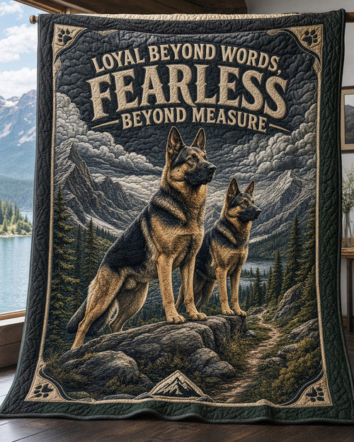 Fierce Guardian Quilt Blanket - Quilted Blanket by Wild and Way