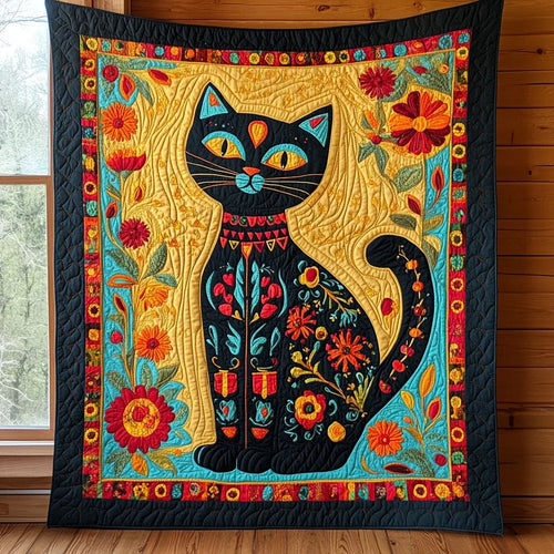 Fiesta Paws Quilt Blanket