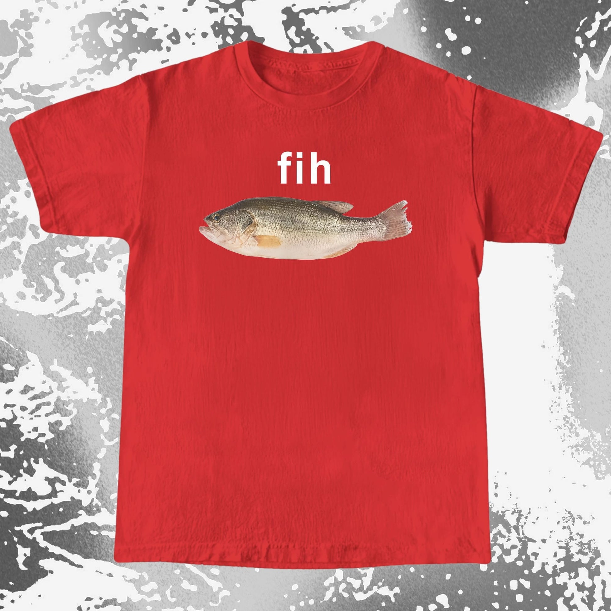 Fih Funny Fish Meme Shirt (view 7)