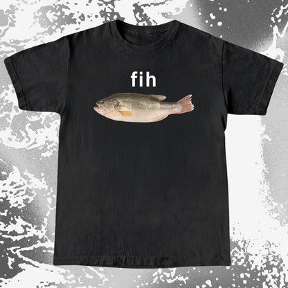 Fih Funny Fish Meme Shirt (view 3)