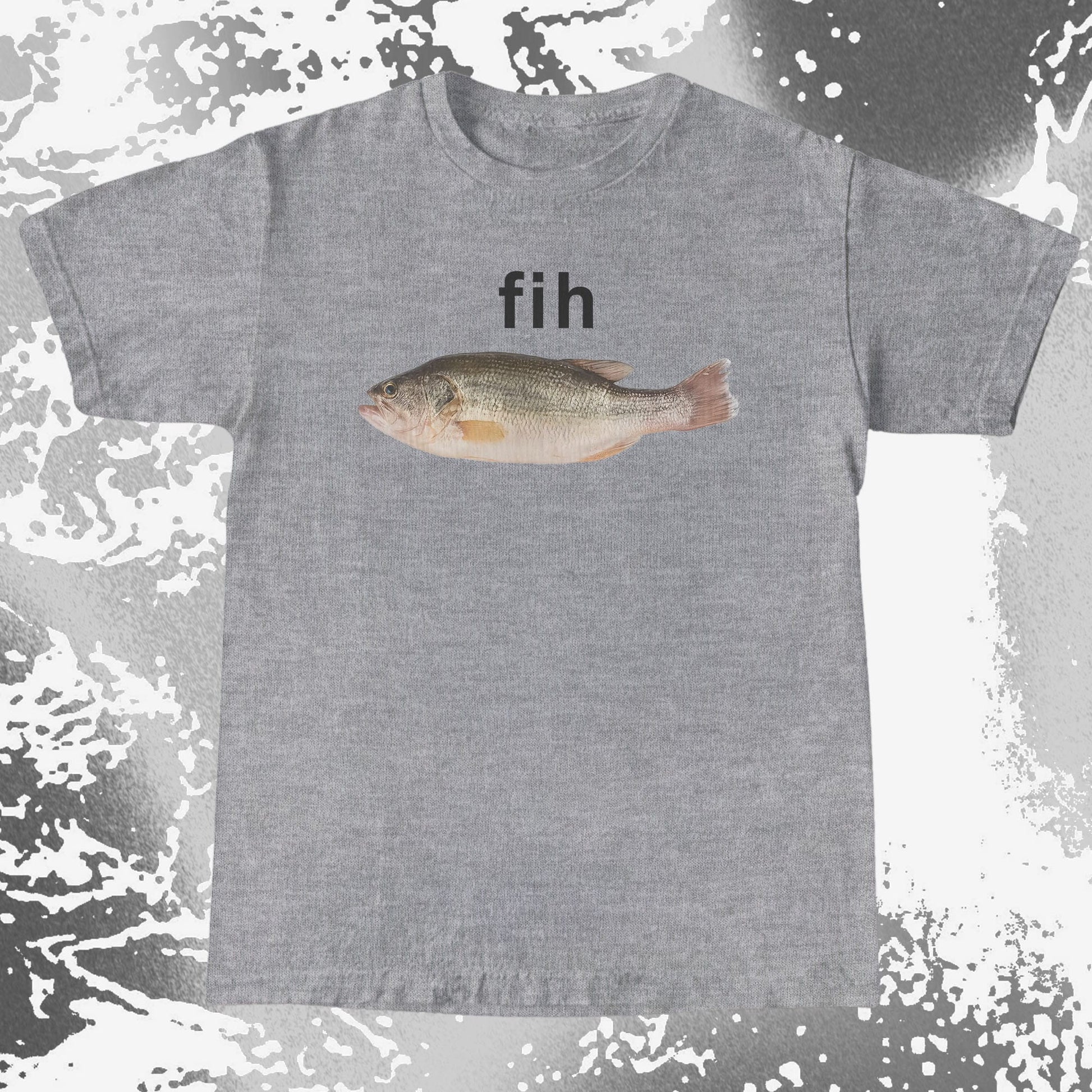 Fih Funny Fish Meme Shirt (view 5)