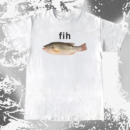 Fih Funny Fish Meme Shirt (view 2)