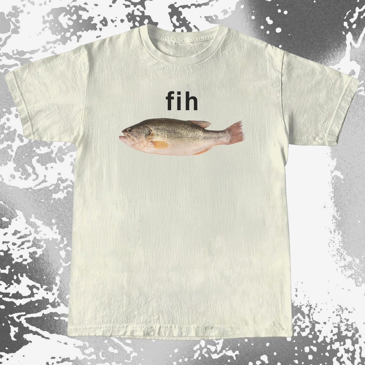 Fih Funny Fish Meme Shirt (view 4)