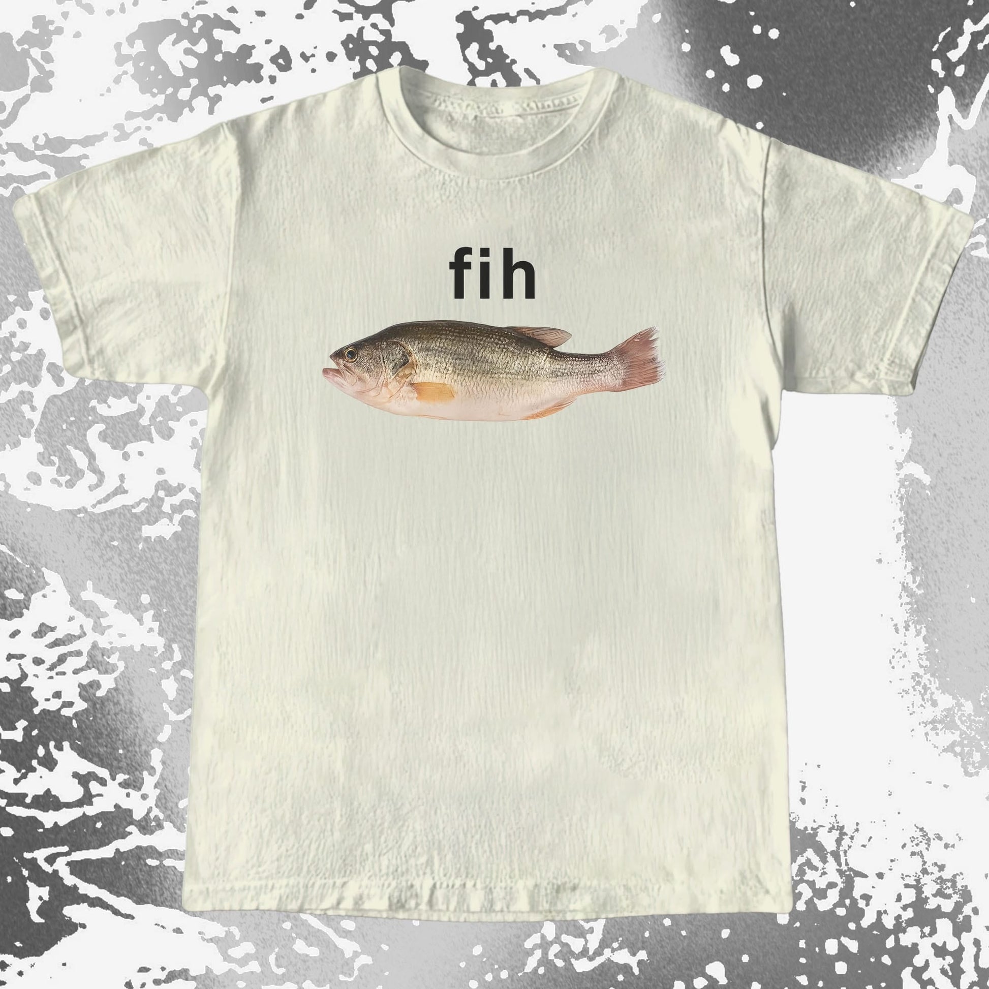 Fih Funny Fish Meme Shirt (view 4)