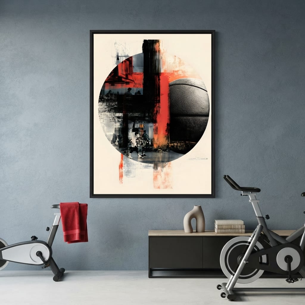 Final Possession On The Hardwood Canvas Wall Art