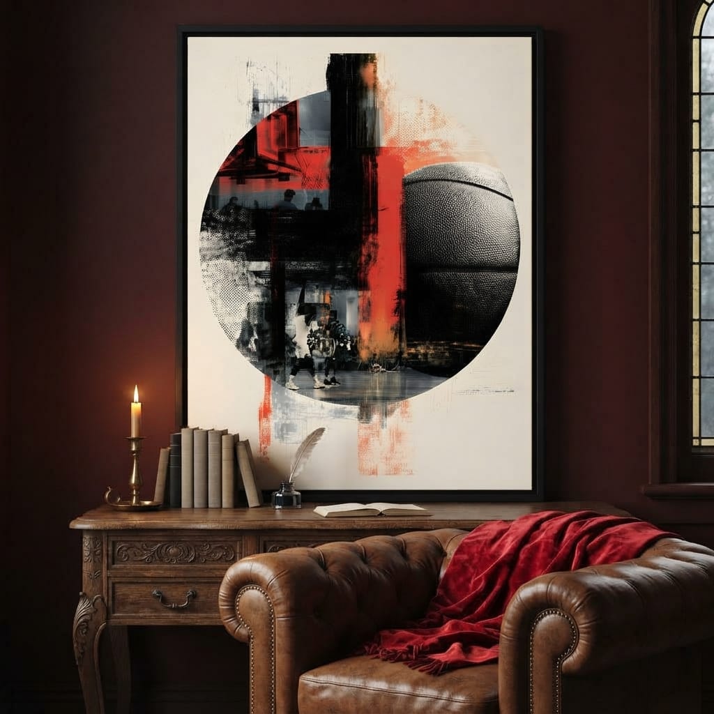 Final Possession On The Hardwood Canvas Wall Art
