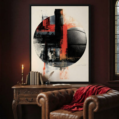 Final Possession On The Hardwood Canvas Wall Art