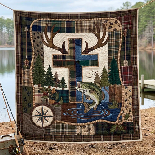 Fishers Of Faith Quilt Blanket