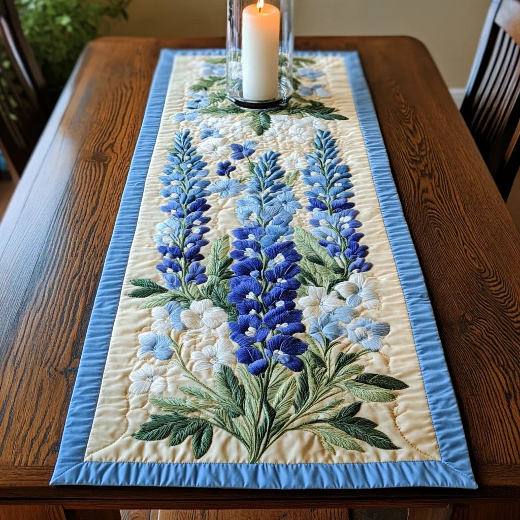 Floral Essence Quilted Table Runner