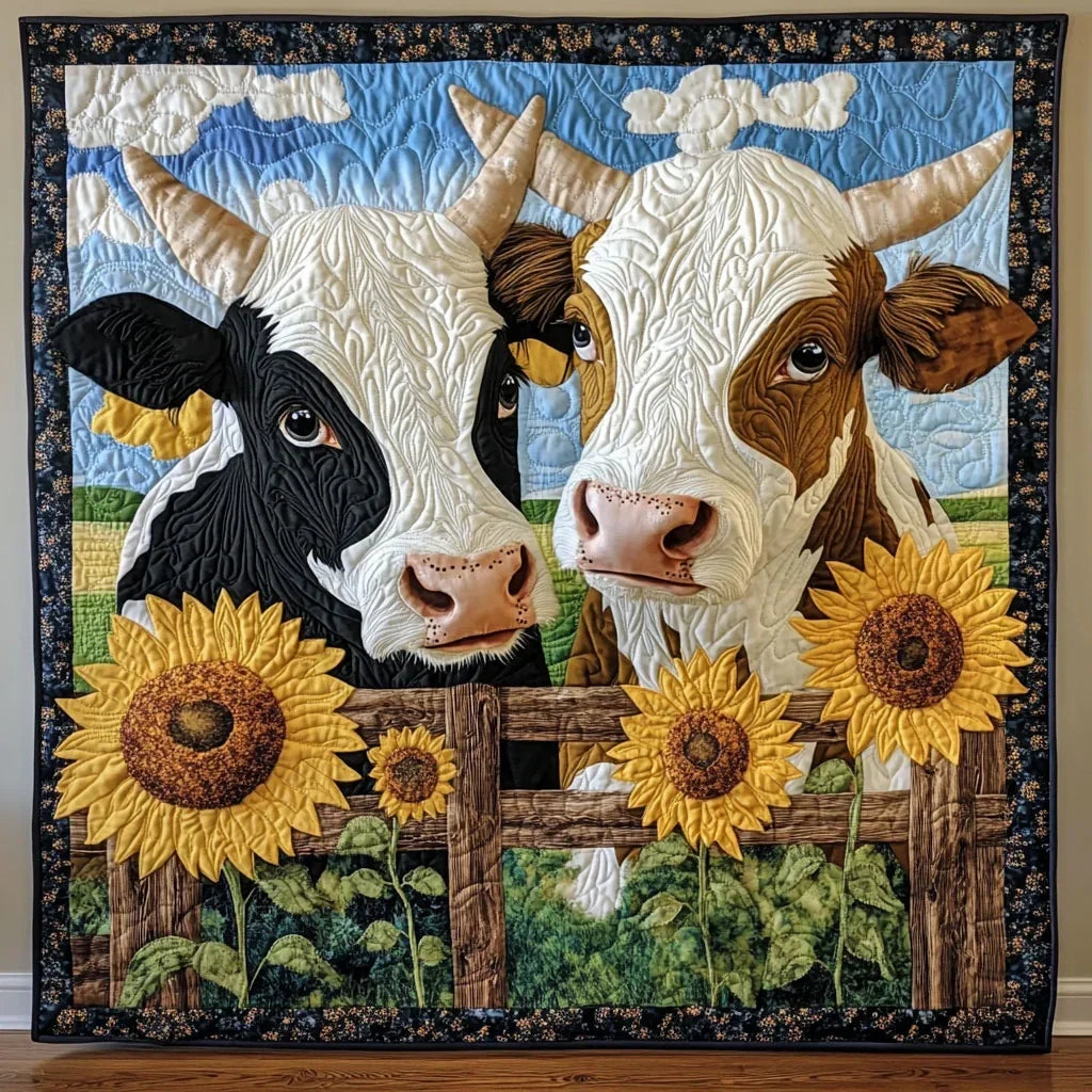 Floral Farmstead Quilt Blanket