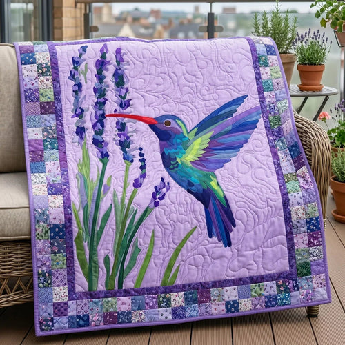 Floral Flight Quilt Blanket - Quilted Blanket by Wild and Way