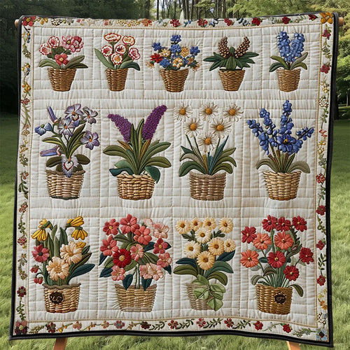 Flower Quilt Blanket