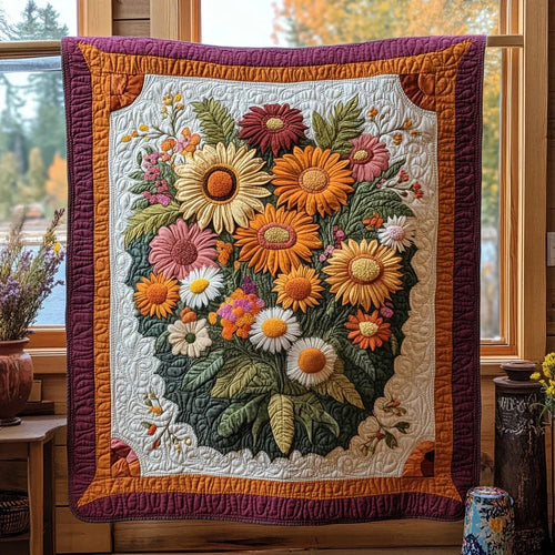 Flower Wonder Quilt Blanket