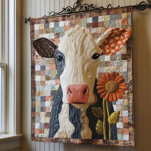 Fluffy Cow Quilt Blanket - Quilted Blanket by Wild and Way